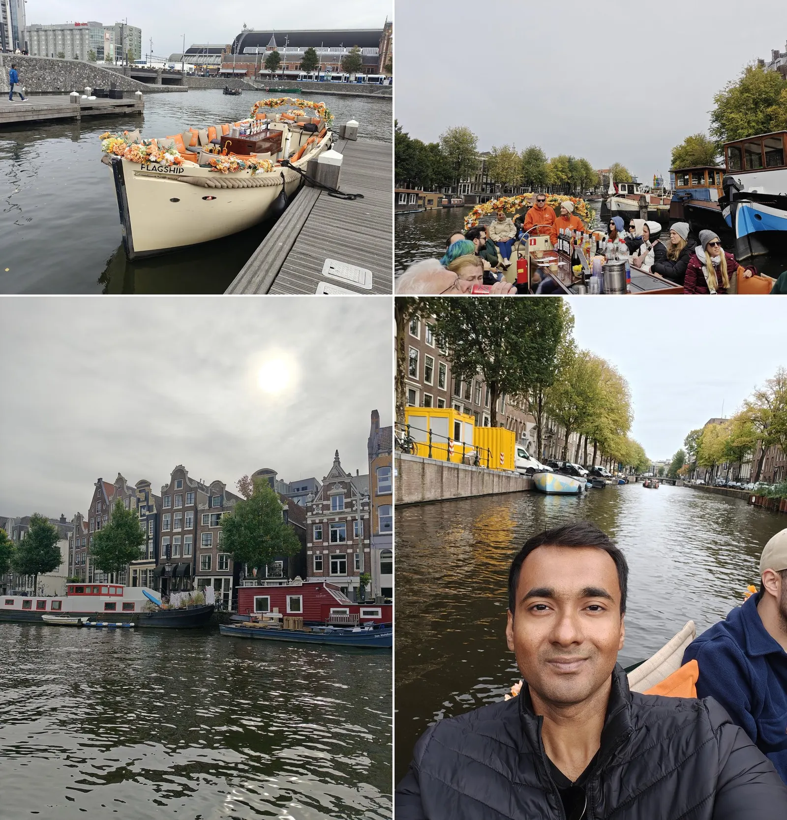 I had a very entertaining canal cruise wherein I also learnt a lot about Amsterdam's history!