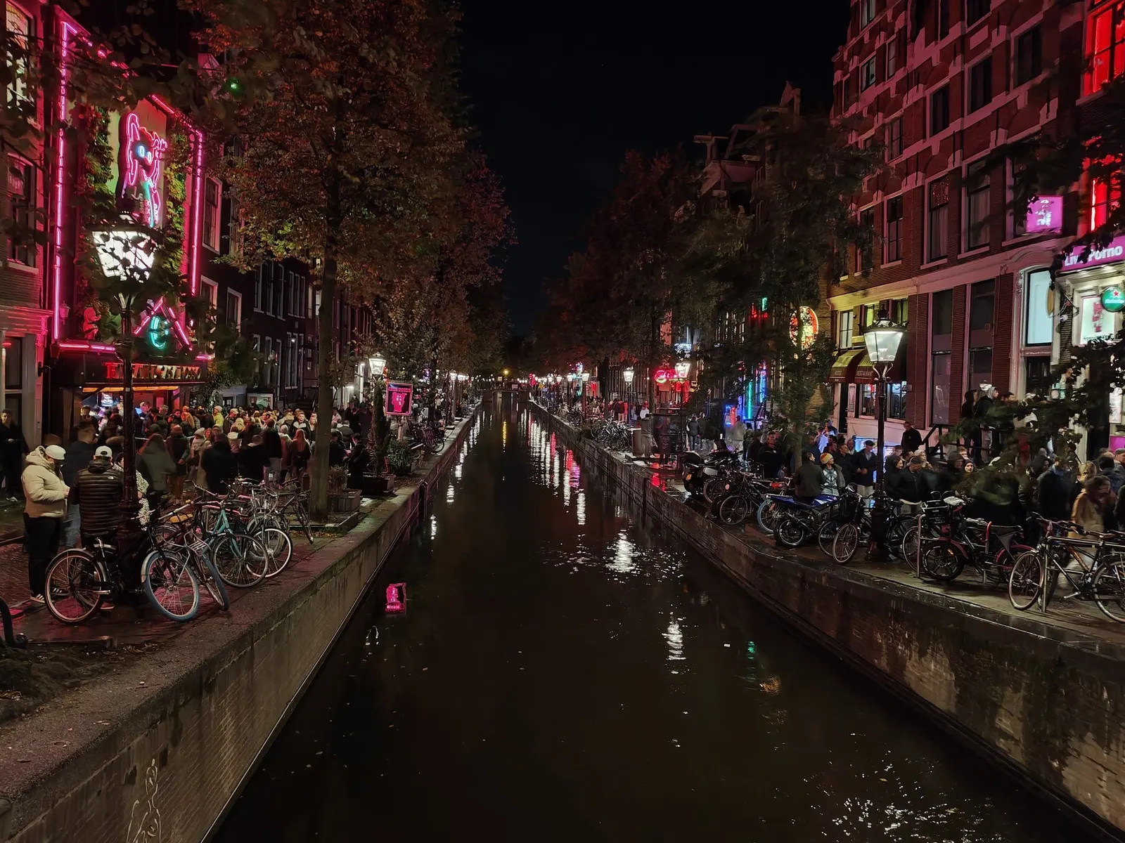 De Wallen or the Red Light District (RLD) of Amsterdam!