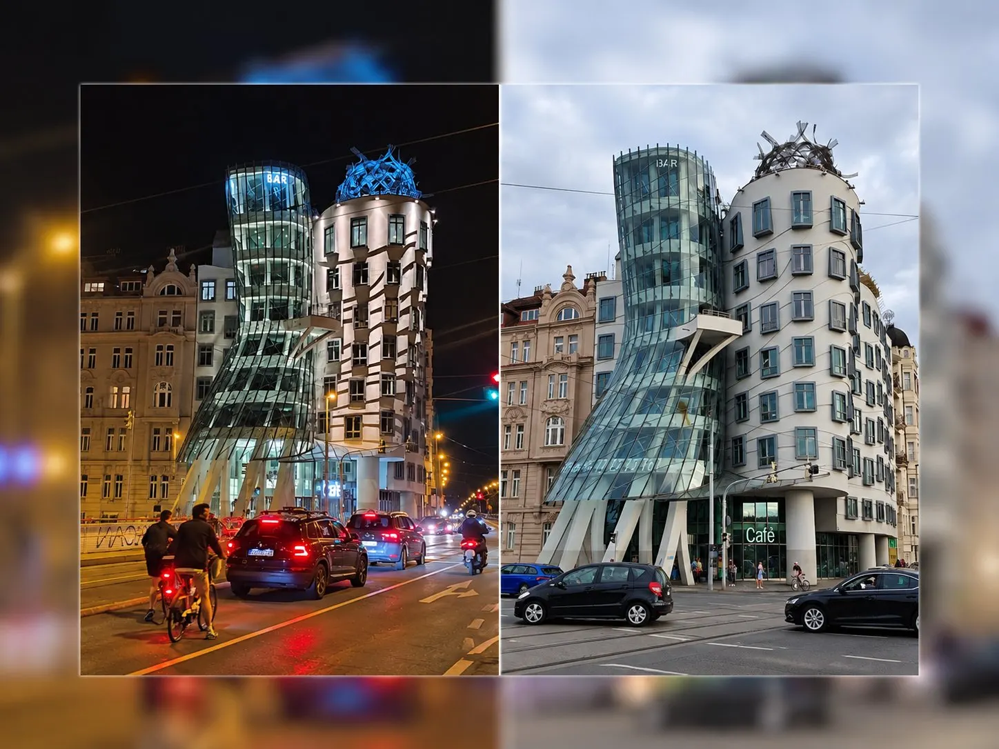 The Dancing House is a unique piece of architecture in the historic city of Prague!