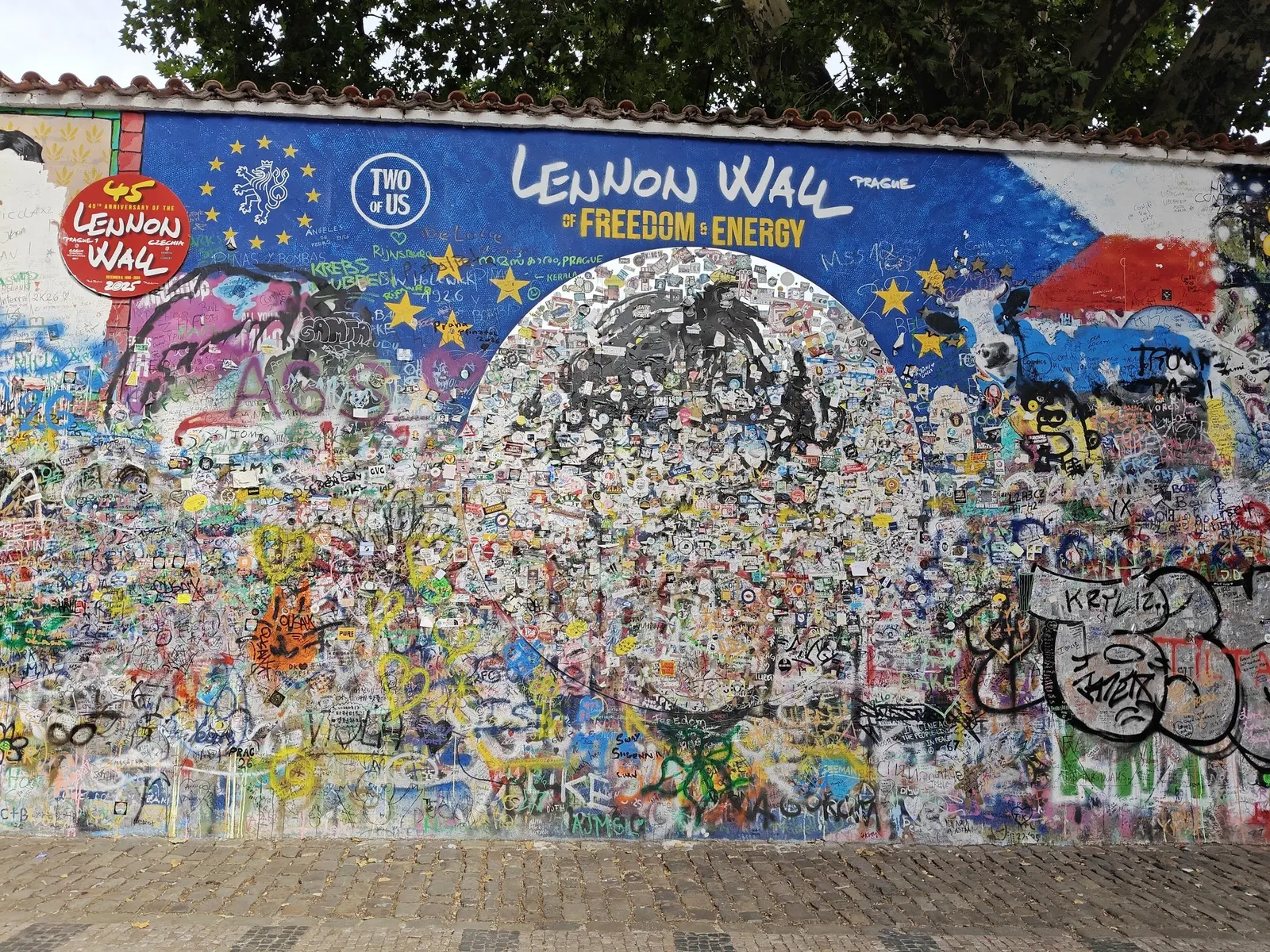 The John Lennon Wall!